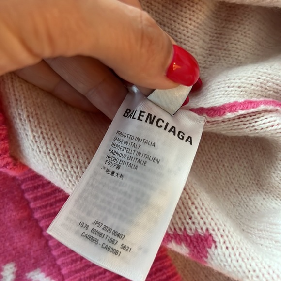 Balenciaga All Over Logo Pullover - Picture 6 of 8